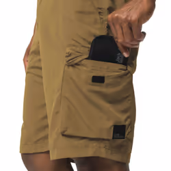 Jack Wolfskin Mens Kalahari Outdoor Walking Hiking Cargo Pants Shorts - L, Duneland