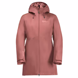 Jack Wolfskin Womens Heidelstein Insulated Waterproof Windproof Jacket - L, Red Ochre