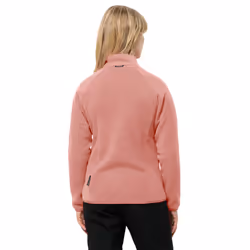 Jack Wolfskin Womens Moonrise 3 In 1 Waterproof Windproof Jacket - XS, Red Ochre