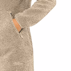 Jack Wolfskin Womens 2024 High Curl Soft Feel Breathable Fleece Coat Jacket - XS, Anis