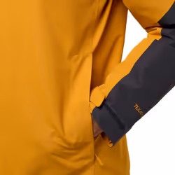 Jack Wolfskin Mens Jasper Waterproof Breathable Insulated Jacket - L, Safflower