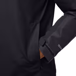 Jack Wolfskin Mens Jasper Waterproof Breathable Insulated Jacket - XL, Black