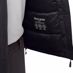 Jack Wolfskin Mens Jasper Waterproof Breathable Insulated Jacket - XL, Black
