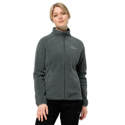 Jack Wolfskin Womens Moonrise Full Zip Warm Recycled Fleece Sweater - XS, Slate Green