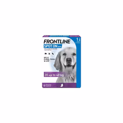 Frontline Spot On Flea Treatment For Dogs 20-40kg, 1 pipettes Flea And Tick Treatment For Dogs, Frontline Flea Treatment For  ...