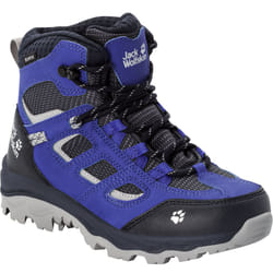 Jack Wolfskin Kids Vojo Texapore Mid Rise Waterproof Walking Hiking Boots - 12K UK, Dark Blue