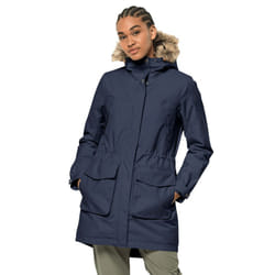 Jack Wolfskin Womens 2022 Winterfrost Insulated Waterproof Sustainable Jacket - XS, Night Blue
