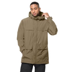 Jack Wolfskin Winterlager Waterproof Insulated Parka Jacket - L, Cookie