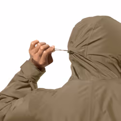 Jack Wolfskin Winterlager Waterproof Insulated Parka Jacket - L, Cookie