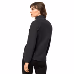 Jack Wolfskin Womens 2022 Moonrise 3 In 1 Waterproof Windproof Jacket - M, Black