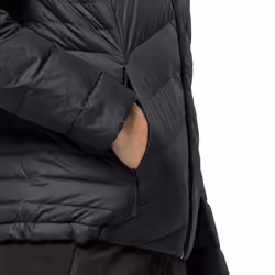 Jack Wolfskin 2023 Tundra Down Water Repellent Hoody Style Jacket - M, Black
