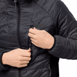 Jack Wolfskin Mens 2022 Routeburn Pro Insulated Recycled Hiking Jacket - L, Black
