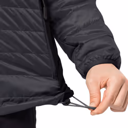 Jack Wolfskin Mens 2022 Routeburn Pro Insulated Recycled Hiking Jacket - 2XL, Black