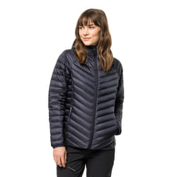Jack Wolfskin Womens 2022 Passamani Down Recycled Windproof Hoody Jacket - M, Graphite