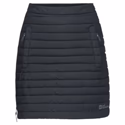 Jack Wolfskin Womens 2022 Iceguard Quilted Windproof Breathable Stretch Skirt - XL, Phantom