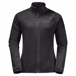 Jack Wolfskin Womens Moonrise Full Zip Warm Recycled Fleece Sweater - M, Black
