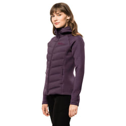 Jack Wolfskin Womens 2022 Tasman Down Hybrid Moisture Wicking Stretch Jacket - S, Grapevine