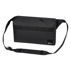 Jack Wolfskin Unisex 365 Padded Lightweight Recycled 3 Litre Waist Bag - One Size, Granite Black