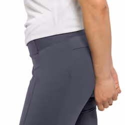 Jack Wolfskin Womens Berntal Moisture Wicking Quick Drying Leggings - XS, Dolphin