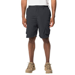 Jack Wolfskin Mens Kalahari Wicking Quick Drying Cargo Shorts - S, Phantom