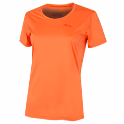 Jack Wolfskin Womens 2023 Tech Moisture Wicking Quick Drying Lightweight T-Shirt - M, Guave