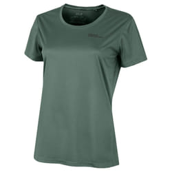 Jack Wolfskin Womens Tech Moisture Wicking Quick Drying Lightweight T-Shirt - S, Picnic Green