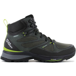 Jack Wolfskin Force Striker Texapore Mid M - Herren Wasserdichte Wanderschuhe 4038823-4175 Original - green, EU 45 UK 10.5
