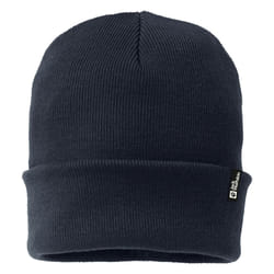 Jack Wolfskin Unisex Rib Knit Acrylic One Size Simple Winter Beanie Hat