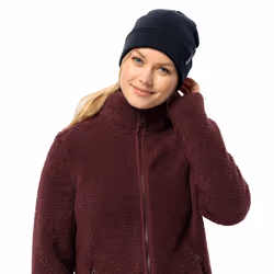 Jack Wolfskin Unisex Rib Knit Acrylic One Size Simple Winter Beanie Hat