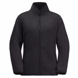 Jack Wolfskin Womens High Curl Fleece Cosy Soft Feel Comfort Jacket - XS, Black