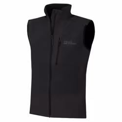 Jack Wolfskin Mens Alpspitze Vest Lightweight Stretch Gilet - L, Phantom