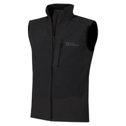 Jack Wolfskin Mens Alpspitze Vest Lightweight Stretch Gilet - L, Phantom