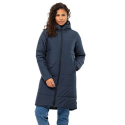 Jack Wolfskin Womens Deutzer Insulated Breathable Warm Winter Jacket - XL, Night Blue