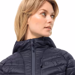 Jack Wolfskin Womens Routeburn Windproof Insulated Pro Jacket - M, Graphite