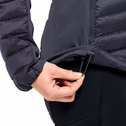 Jack Wolfskin Womens Routeburn Windproof Insulated Pro Jacket - M, Graphite