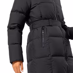 Jack Wolfskin Womens Frozen Lake Water-Repellent Windproof Jacket - XL, Black