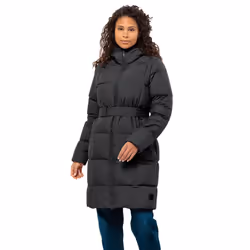 Jack Wolfskin Womens Frozen Lake Water-Repellent Windproof Jacket - M, Black