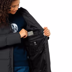 Jack Wolfskin Womens Frozen Lake Water-Repellent Windproof Jacket - M, Black