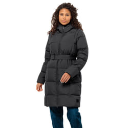 Jack Wolfskin Womens Frozen Lake Water-Repellent Windproof Jacket - S, Black