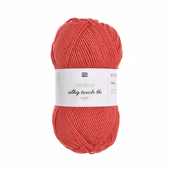 Knitting Wool Creative Silky Touch Coloured Soft Washable Yarn Azalea
