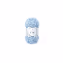 Knitting Wool Creative Bubble Bright Coloured Washable Yarn Light Blue