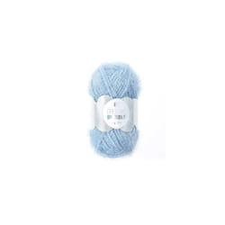 Knitting Wool Creative Bubble Bright Coloured Washable Yarn Light Blue