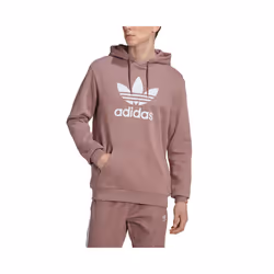 Adidas MensTrefoil Fleece Hoodies Casual Pullover Sweatshirts - M