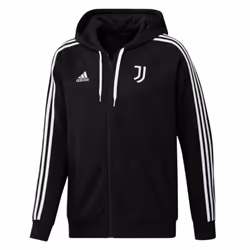 2022-2023 Juventus DNA Full Zip Hoody (Black) - XS