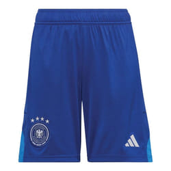 2022-2023 Germany Home Goalkeeper Shorts (Blue) - Kids - MB