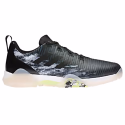 adidas Golf Mens 2022 Code Chaos Waterproof Lightweight Lace Up Golf Shoes - UK 8.5, Core Black/Pulse Lime
