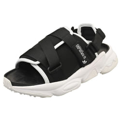 adidas Ozweego Mens Walking Sandals in Black White - 5