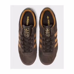 Adidas AS 520 Originals Mens Shoes Trainers Uk Size 7 to 12 - BROWN / METALLIC GOLD, UK SIZE 10