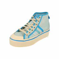 Adidas Originals Nizza Platform Mid Womens Trainers Sneakers - 5