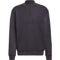 Adidas Sweatshirt Loopback Cotton 1/4 Zip Carbon - M